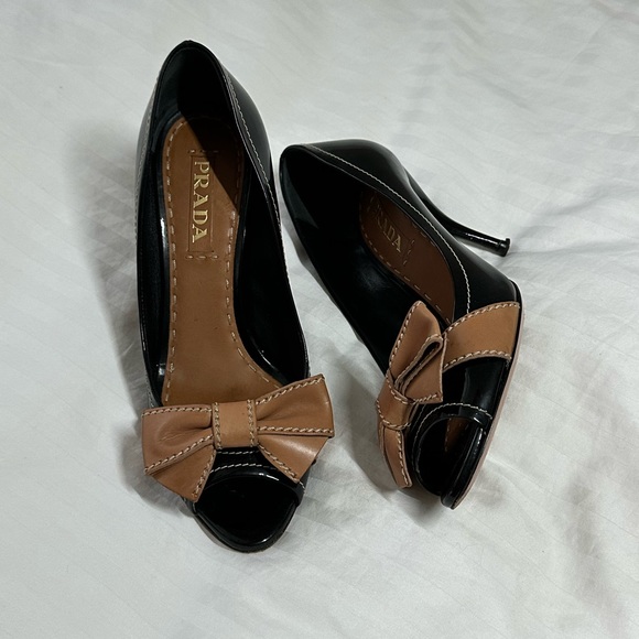 Vintage Prada Heels size 37.5 - Picture 7 of 8